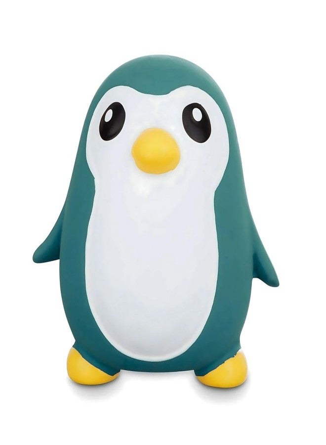 PET FUN Penguin Squeaky Dog Toy | Non-Toxic Latex Rubber Chew Toy for Dogs & Puppies | Soft, Durable & Pet-Safe | Built-in Squeaker for Interactive Play | Color May Vary - Image 1